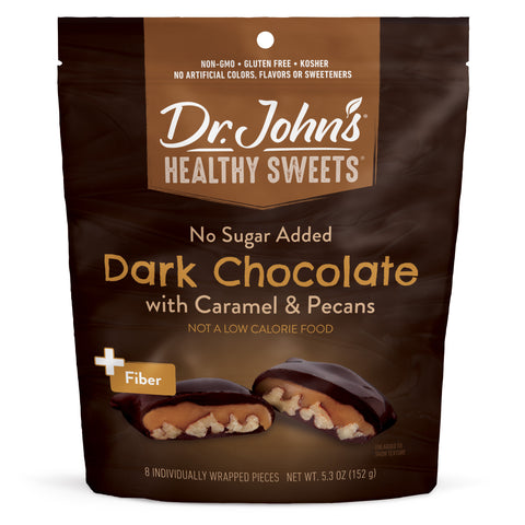 Pecan Caramel Clusters - Dark Chocolate