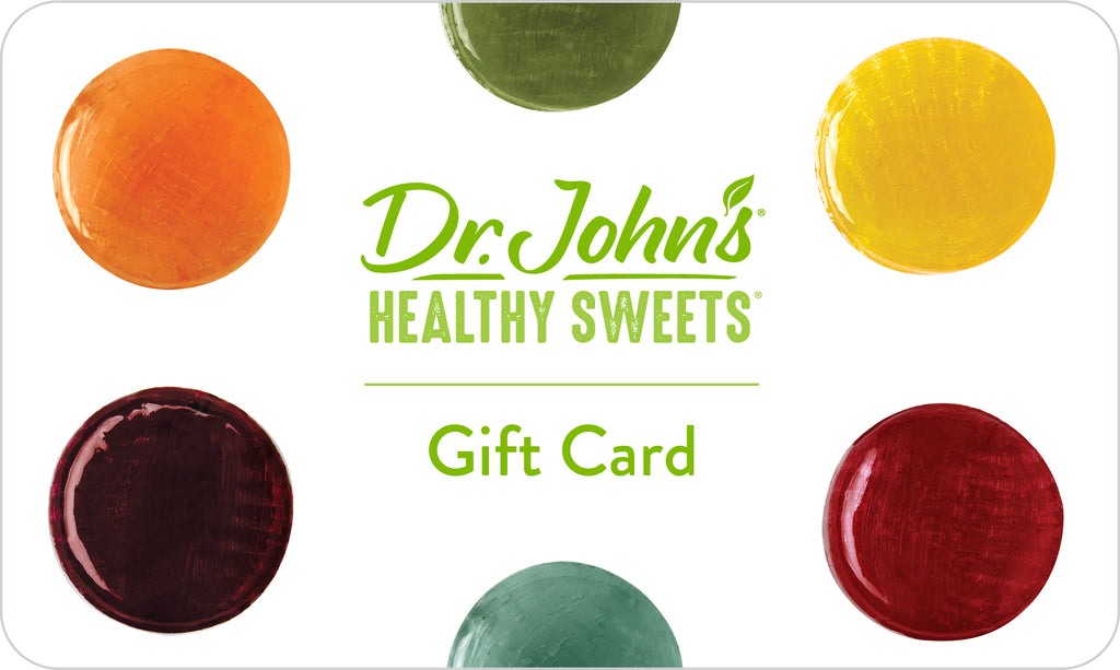Dr. John's Healthy Sweets® Gift Card | Design 1