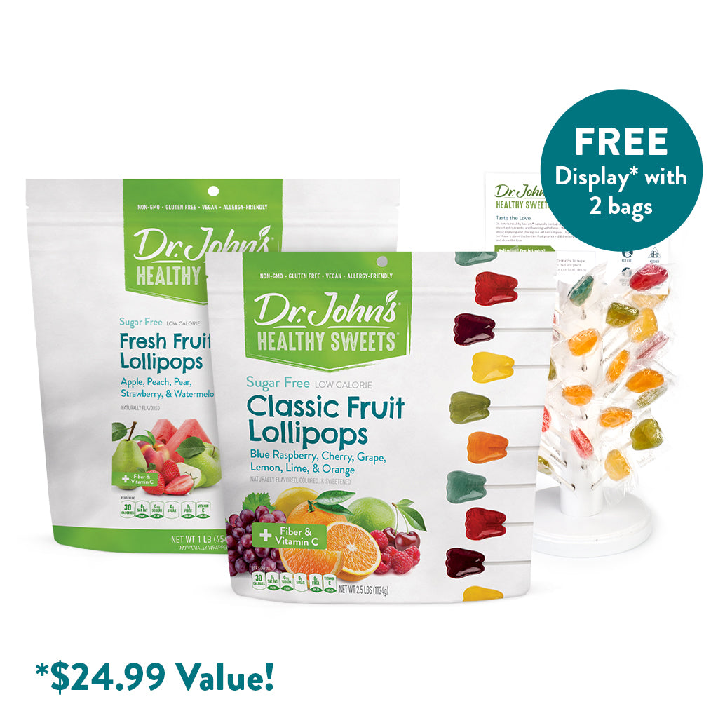 2 Pouch Bundle w/ Free Short White Tree Display