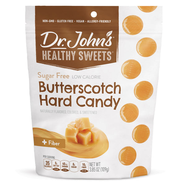 Butterscotch Bliss Xylitol Hard Candies Dr. John's Healthy Sweets