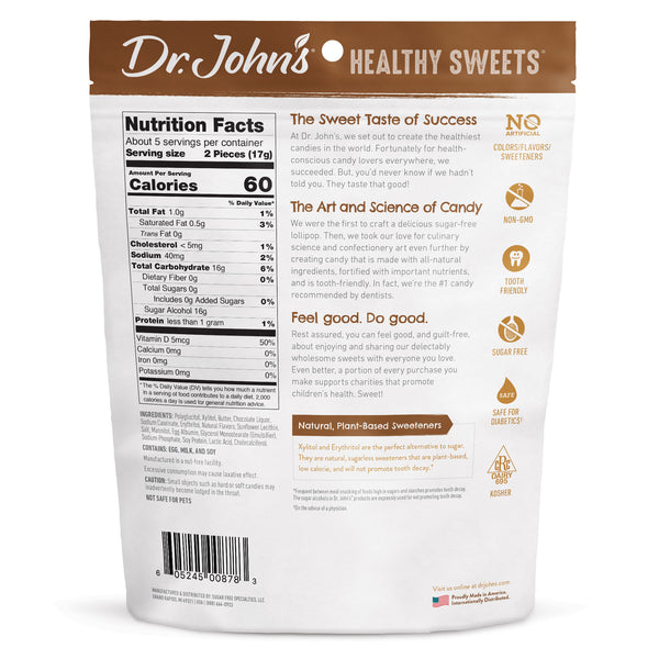NEW! Healthy Sweets Xylitol Caramels Dr. John's Healthy Sweets