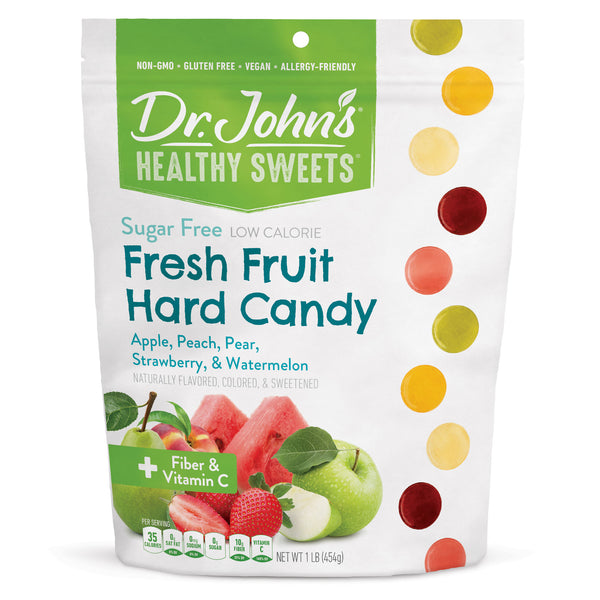 Fresh Fruits Xylitol Hard Candies Dr. John's Healthy Sweets