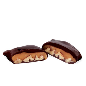 Pecan Caramel Clusters - Dark Chocolate