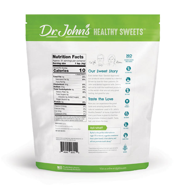 Simply Xylitol® Bulk Sweetener Dr. John's Healthy Sweets
