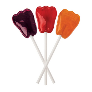 Tooth Shaped Lollipops