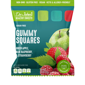 Vegan Sugar Free Candy: Gummy Squares