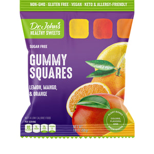 Gummy Squares Tropical Fruit Mix Candies