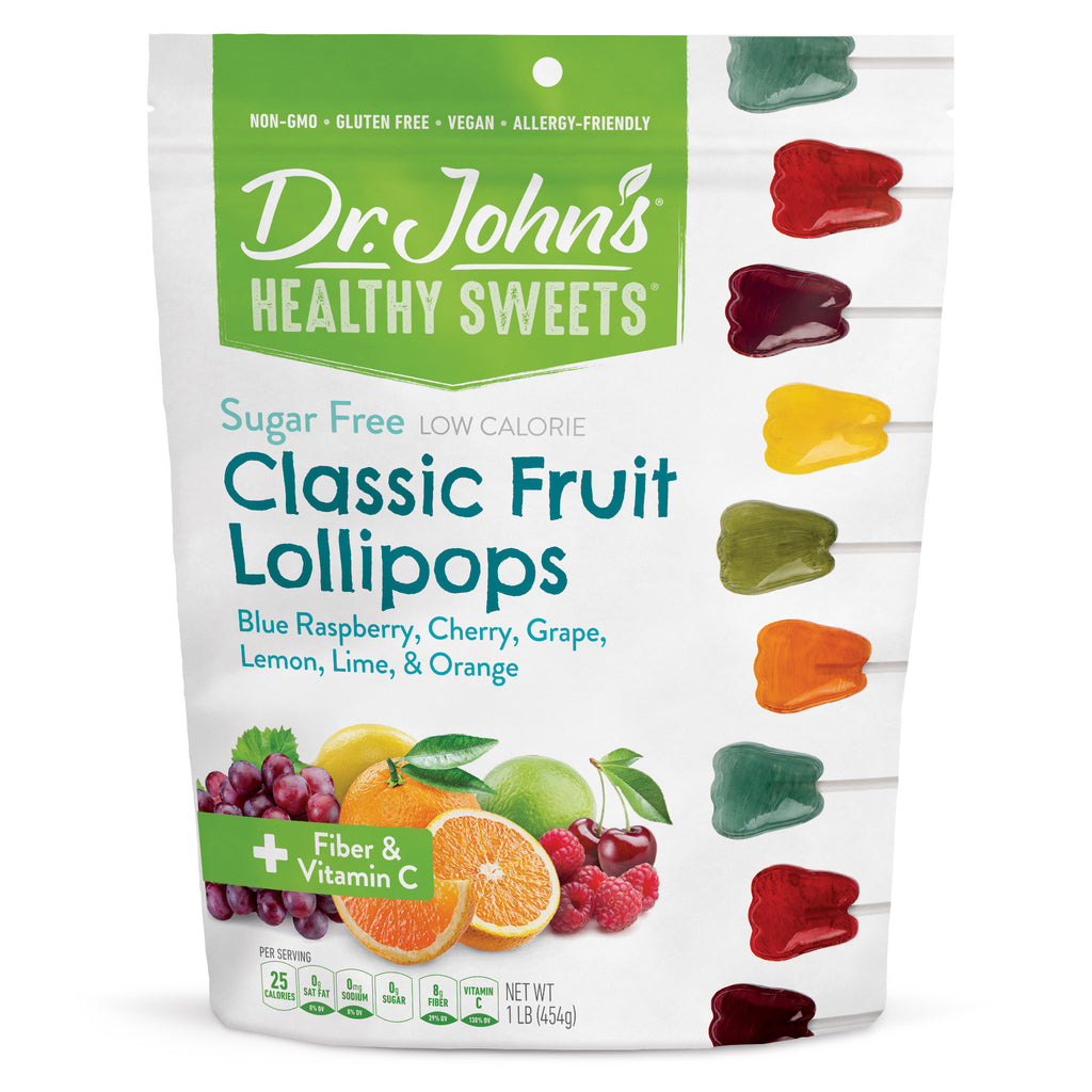 Classic Fruit Tooth Shaped Lollipops