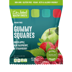 Vegan Sugar Free Candy: Gummy Squares
