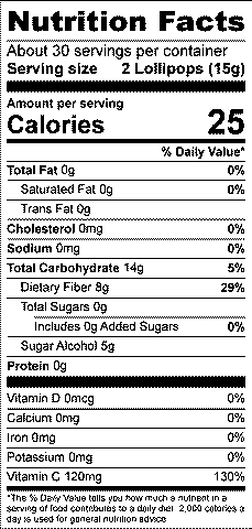 Watermelon Tooth Shaped Lollipops