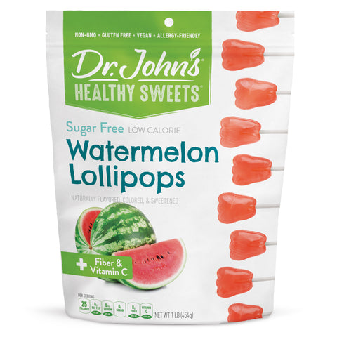 Watermelon Tooth Shaped Lollipops