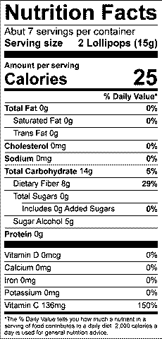 Tart Cherry Dry Mouth Pops