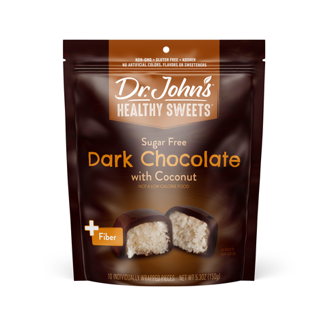 Coconut Squares - Dark Chocolate