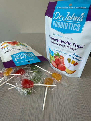 Oops! Wrong Shape Probiotic Lollipops