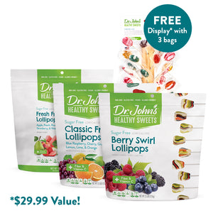 3 Pouch Bundle w/ Free Tall Natural Tree Display