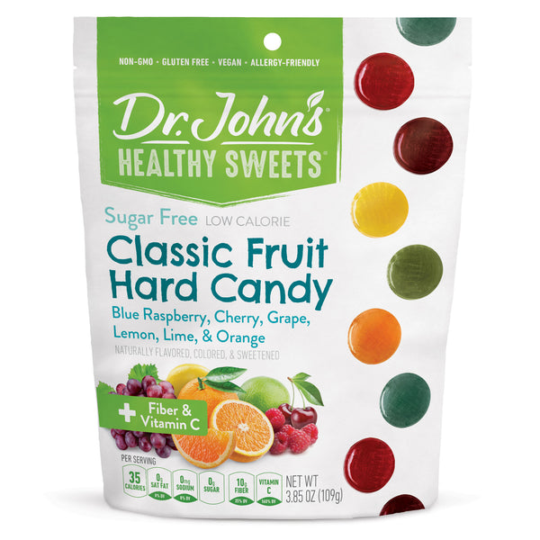Classic Fruits Xylitol Hard Candies Dr. John's Healthy Sweets