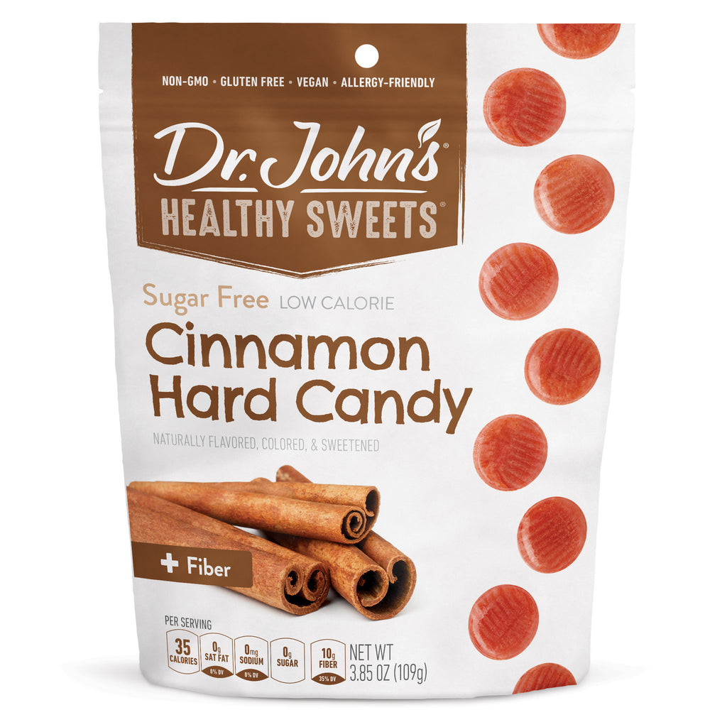 Cinnamon Spice Xylitol Hard Candies | Dr. John's Healthy Sweets 2.5 lbs - 250 Pieces