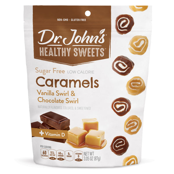 NEW! Healthy Sweets Xylitol Caramels Dr. John's Healthy Sweets