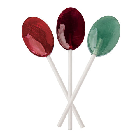Xylitol-Free Assorted Fruit Oval Lollipops