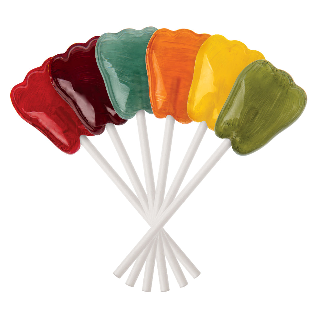 Classic Fruits Tooth Shaped Xylitol Lollipops