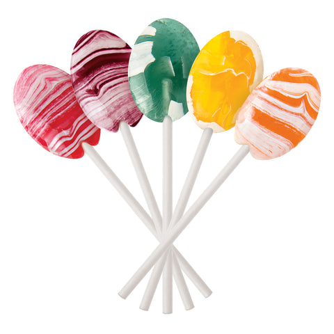 Creamsicle Swirl Lollipops | Dr. John's Healthy Sweets
