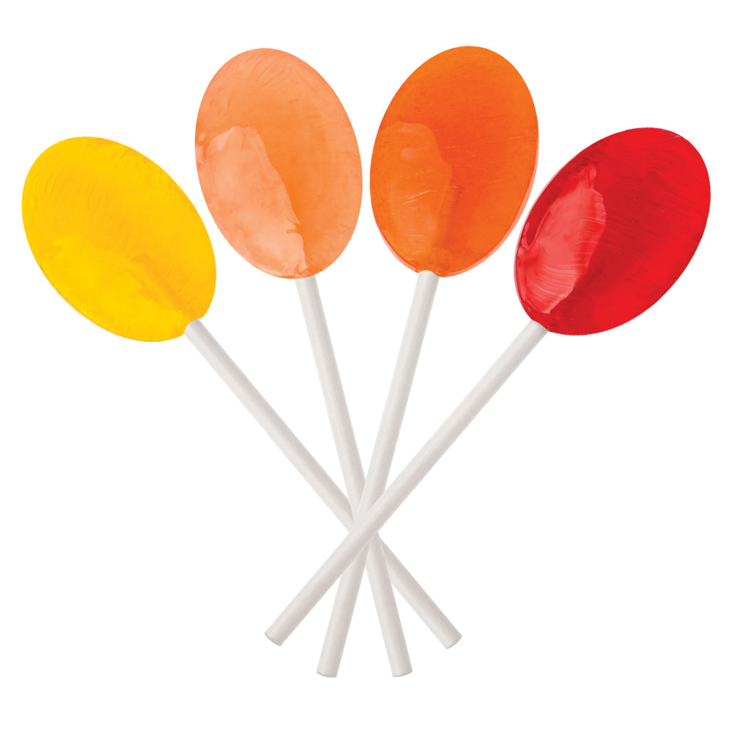 Sunkissed Fruits Collection Oval Lollipops | Dr. John's Healthy Sweets