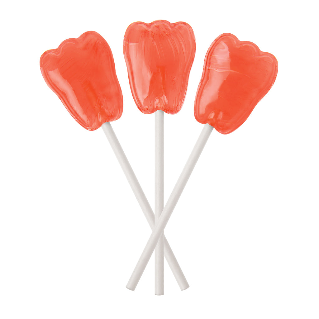 Watermelon Flavored Tooth Shaped Lollipops | Dr. John's Healthy Sweets